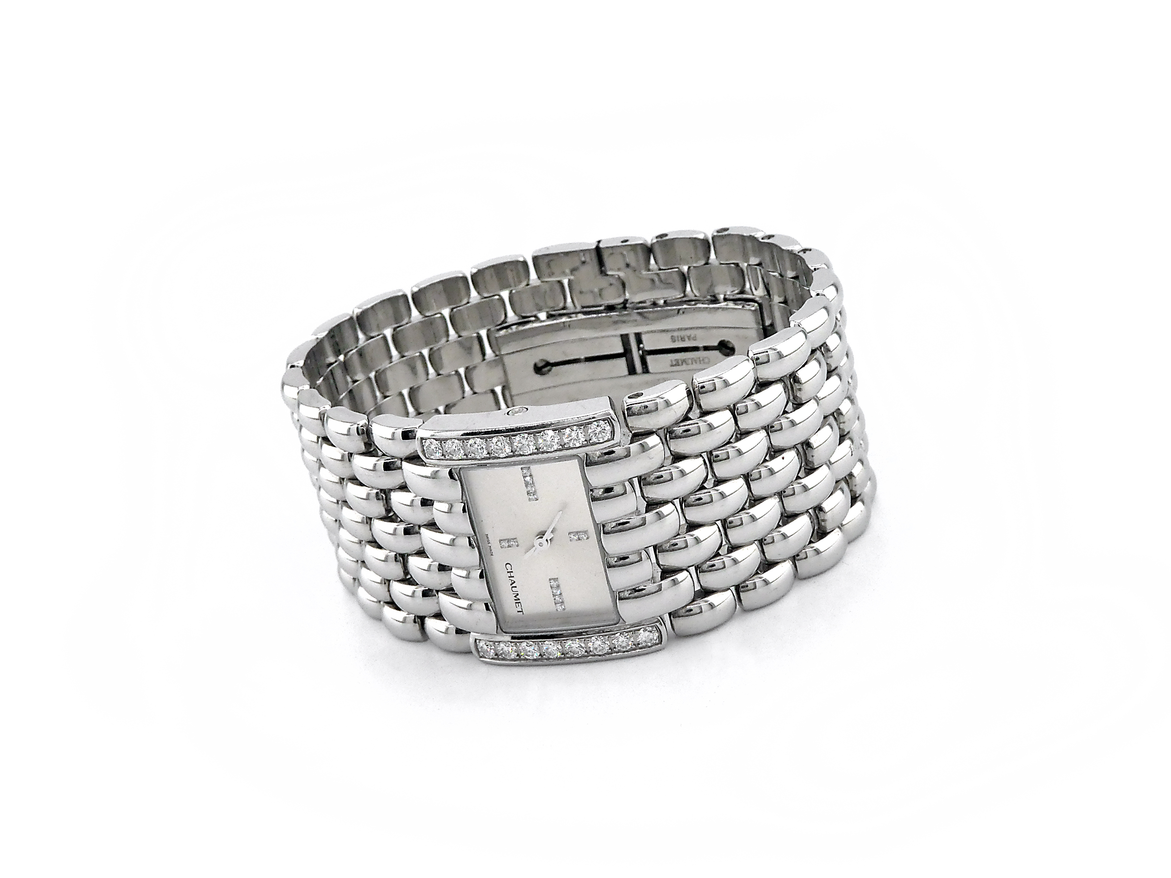 Chaumet Steel & Diamond Watch | Jewel in a Box